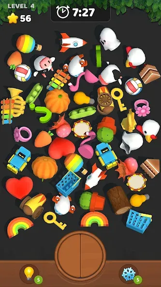 Скачать мод Match 3D Blast Matching Games — Безлимитные подсказки и жизни — скриншот 2 Скачать мод Match 3D Blast Matching Games — Безлимитные подсказки и жизни — скриншот 2
