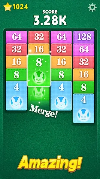 Мод Merge Card Puzzle — Безлимитные монеты и подсказки, скачать APK — скриншот 2 Мод Merge Card Puzzle — Безлимитные монеты и подсказки, скачать APK — скриншот 2