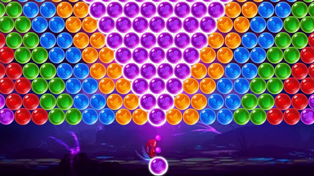 Скачать Bubble Shooter Magic Forest мод — Безлимитные монеты и жизни — скриншот 2