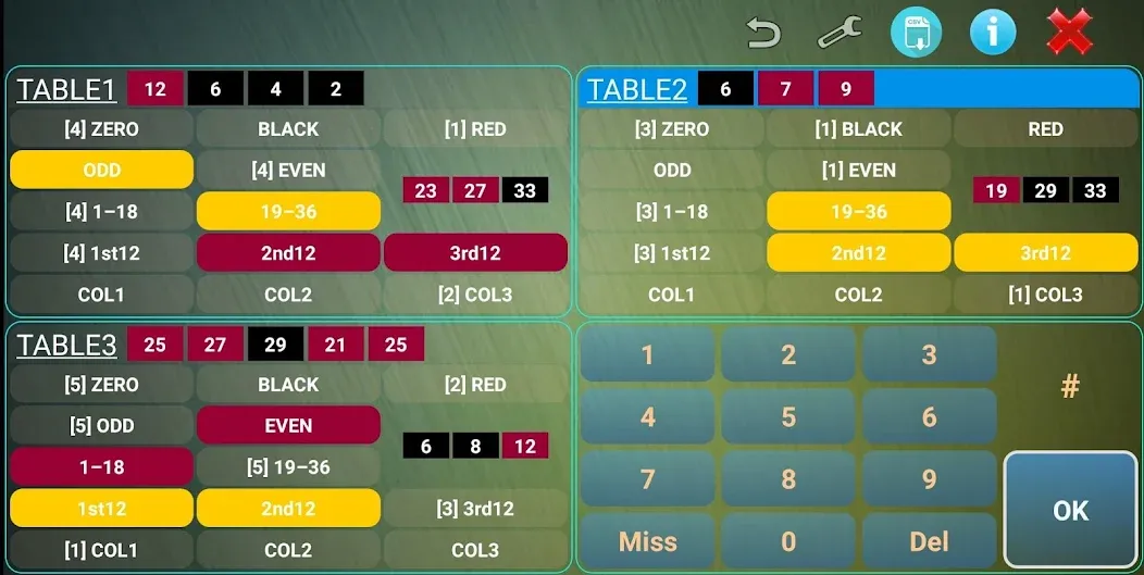 Скачать Roulette Counter Multi Tables на Андроид с модом — Счетчик рулетки для нескольких столов — скриншот 1 Скачать Roulette Counter Multi Tables на Андроид с модом — Счетчик рулетки для нескольких столов — скриншот 1