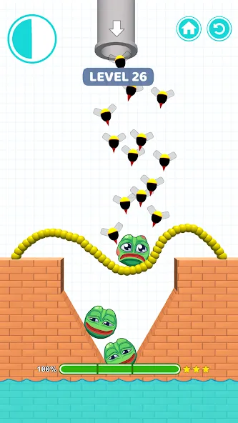 Save Balls: Brain Teaser Games — скачать мод: Безлимитные подсказки и открыты уровни — скриншот 3 Save Balls: Brain Teaser Games — скачать мод: Безлимитные подсказки и открыты уровни — скриншот 3