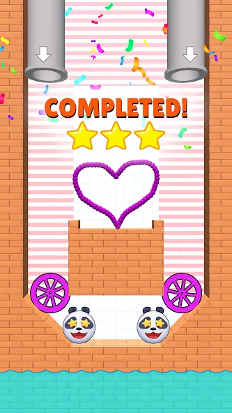 Save Balls: Brain Teaser Games — скачать мод: Безлимитные подсказки и открыты уровни — скриншот 4 Save Balls: Brain Teaser Games — скачать мод: Безлимитные подсказки и открыты уровни — скриншот 4