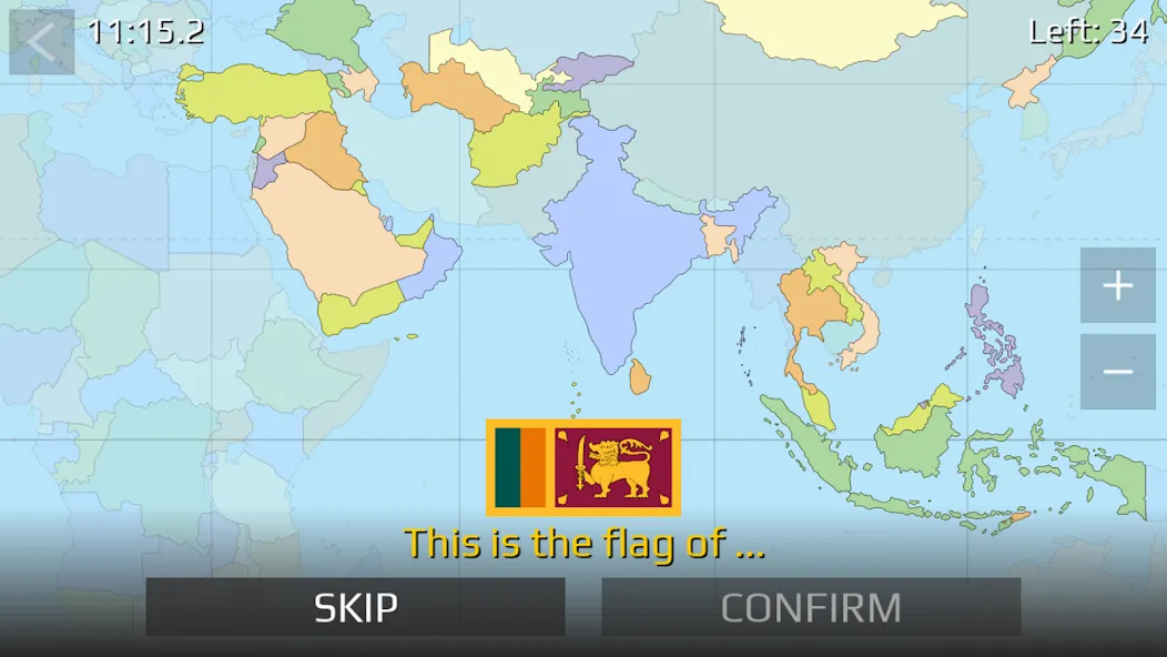 World Map Quiz MOD APK: Все страны и регионы открыты — скриншот 2