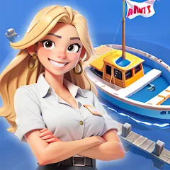Скачать мод Idle Seafood Market -Tycoon — Безлимитные деньги и ресурсы