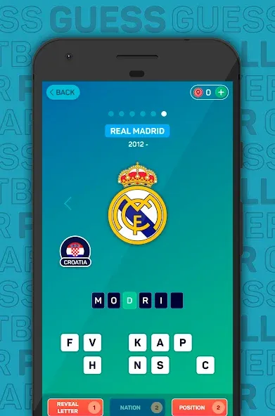 Guess The Footballer 2023 мод на Андроид: Открыты все уровни и подсказки — скриншот 2 Guess The Footballer 2023 мод на Андроид: Открыты все уровни и подсказки — скриншот 2