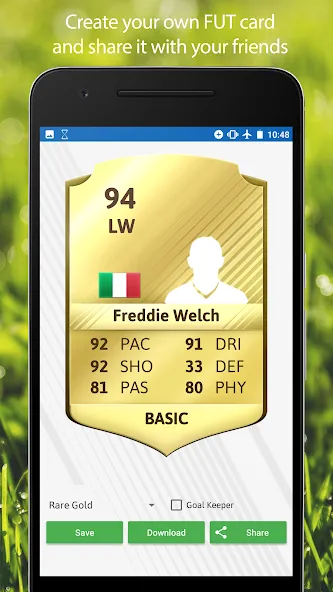Скачать FUT Card Creator 23 бесплатно — Все карты и безлимитные монеты — скриншот 1 Скачать FUT Card Creator 23 бесплатно — Все карты и безлимитные монеты — скриншот 1