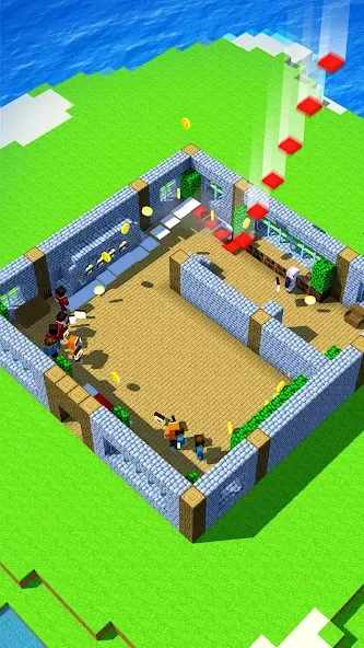 Скачать мод Tower Craft - Block Building — Безлимитные ресурсы и открыты все блоки — скриншот 4 Скачать мод Tower Craft - Block Building — Безлимитные ресурсы и открыты все блоки — скриншот 4