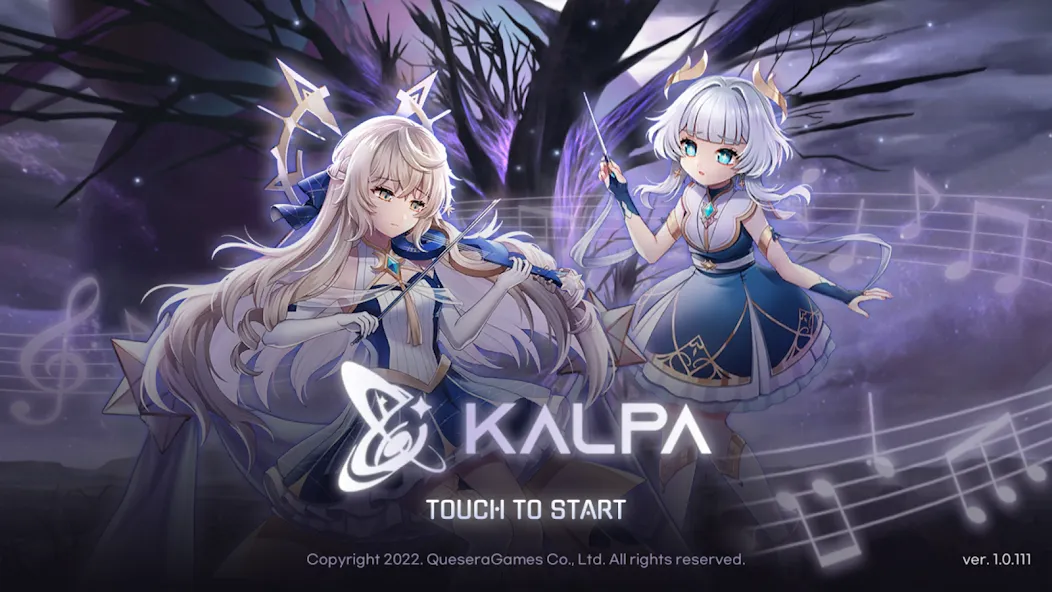 KALPA - Original Rhythm Game взлом APK — Открыты все песни и безлимитные ресурсы — скриншот 1