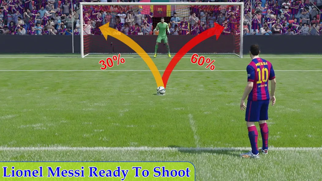 Football Champion Soccer Kick — взломанная версия, Безлимитные монеты и разблокированы команды — скриншот 2