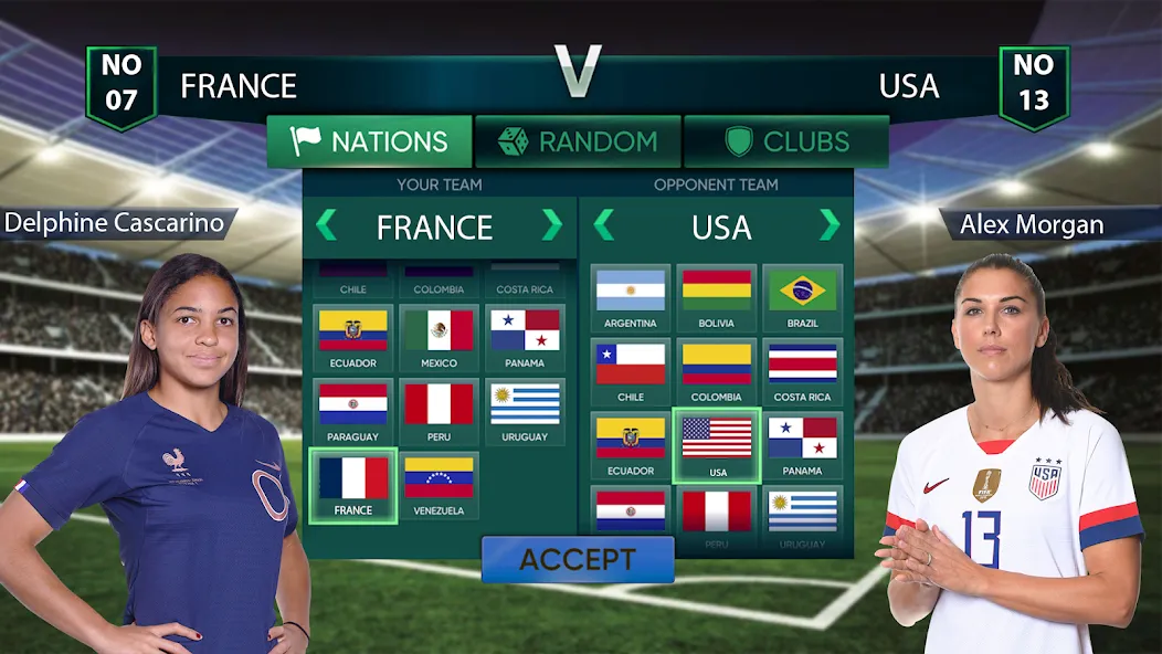 Soccer Kick Worldcup Champion MOD APK: Безлимитные монеты и открытые уровни — скриншот 5