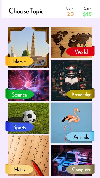 Quiz Win - Play Quiz & Earn — последняя версия с модом (Без рекламы и удвоенные награды) — скриншот 1