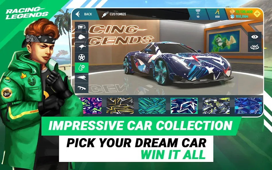 Скачать мод Racing Legends Funzy — Безлимитные деньги и топливо — скриншот 4