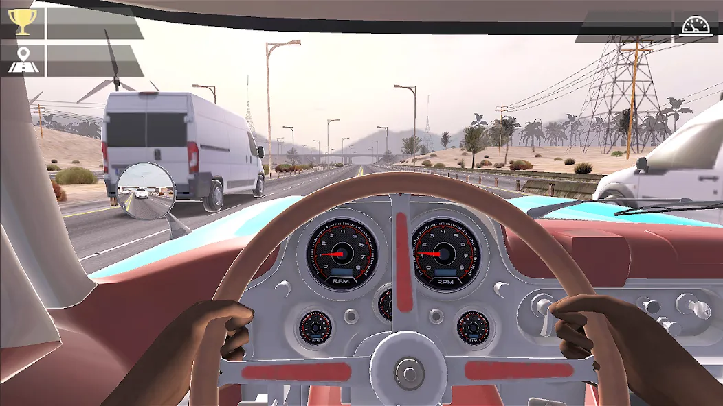 Racing Traffic Car Speed — взломанная версия, Безлимитные деньги и все машины открыты — скриншот 4