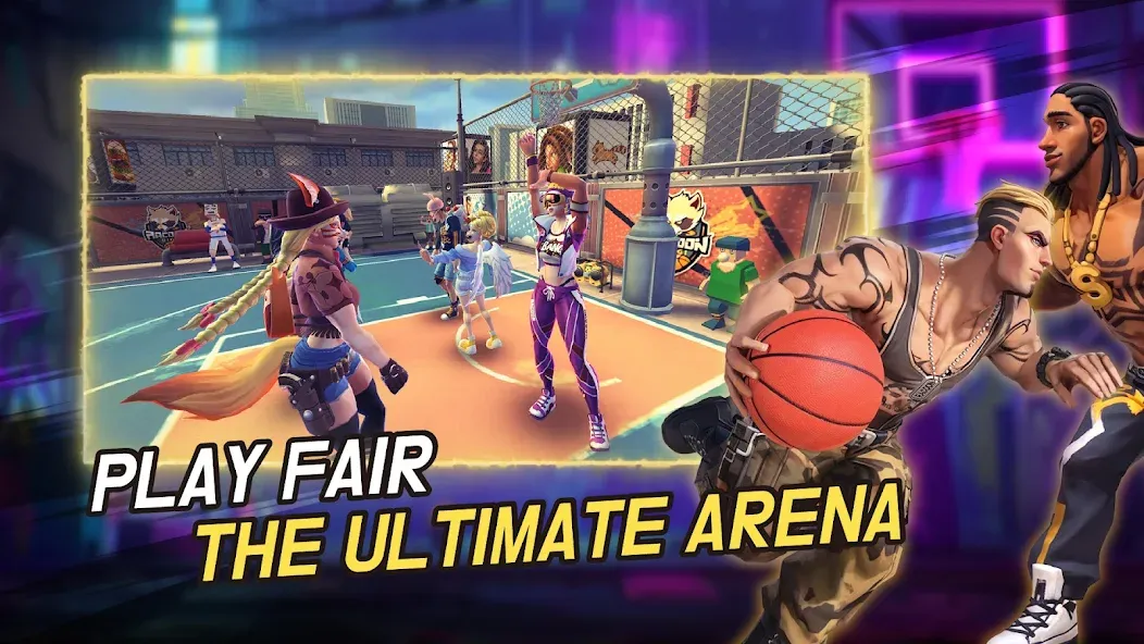 Скачать Streetball Allstar бесплатно — Безлимитные деньги и алмазы — скриншот 2