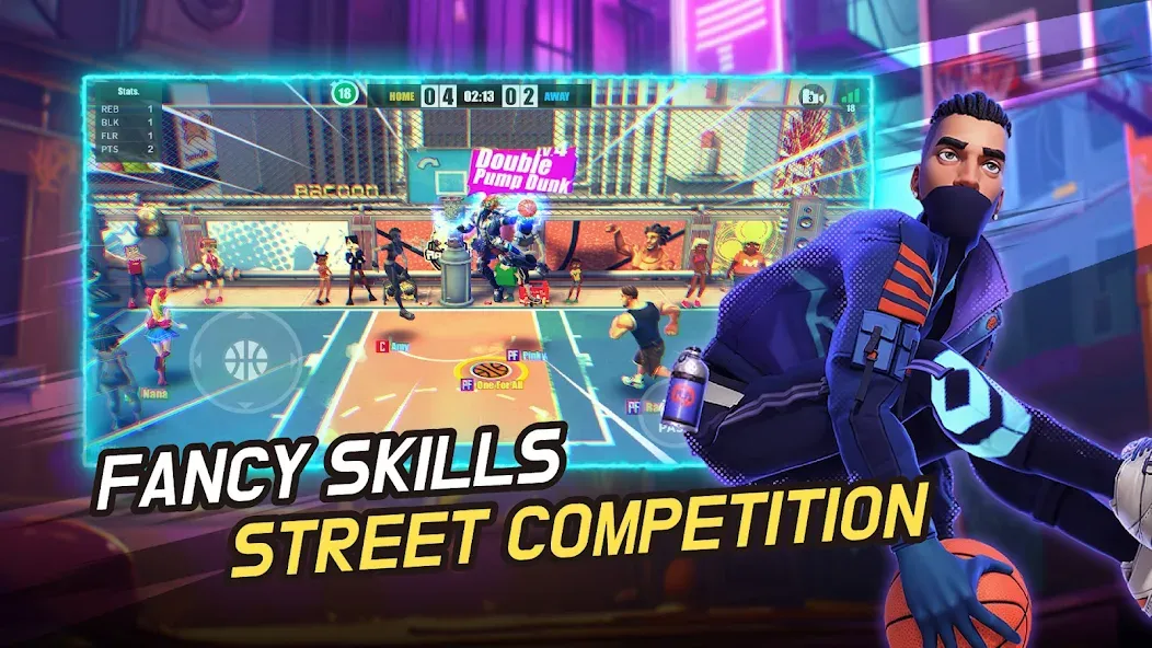 Скачать Streetball Allstar бесплатно — Безлимитные деньги и алмазы — скриншот 3