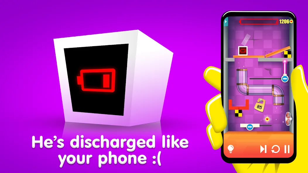 Heart Box: physics puzzle game MOD APK скачать на Андроид — Открыты все уровни и решения — скриншот 2 Heart Box: physics puzzle game MOD APK скачать на Андроид — Открыты все уровни и решения — скриншот 2