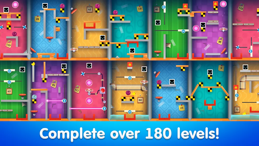 Heart Box: physics puzzle game MOD APK скачать на Андроид — Открыты все уровни и решения — скриншот 4 Heart Box: physics puzzle game MOD APK скачать на Андроид — Открыты все уровни и решения — скриншот 4