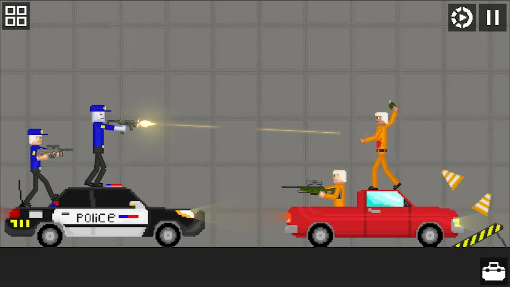 Human Playground Sandbox взломанный APK — Новые уровни и предметы — скриншот 4