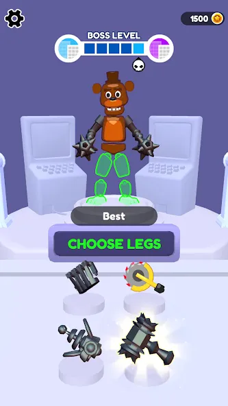Ragdoll Weapon Master (Мод: Безлимитные деньги и оружие) — скачать на Андроид — скриншот 3