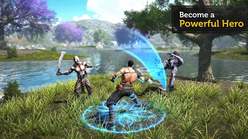 Мод Evil Lands: Online Action RPG — Много денег и алмазов, скачать APK — скриншот 2 Мод Evil Lands: Online Action RPG — Много денег и алмазов, скачать APK — скриншот 2