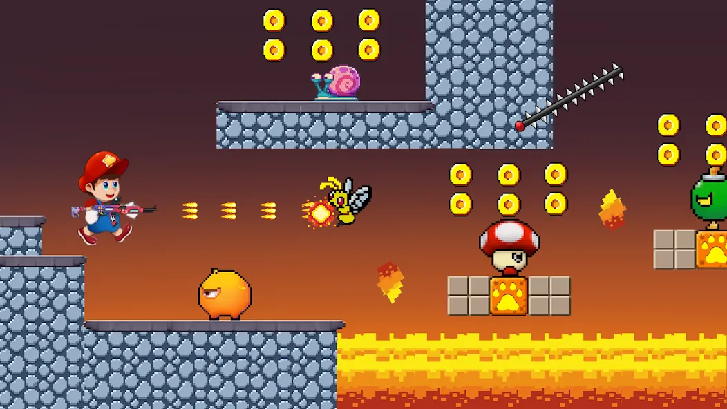 Скачать Super Mano : Adventure Jump бесплатно — Безлимитные монеты и все уровни — скриншот 1 Скачать Super Mano : Adventure Jump бесплатно — Безлимитные монеты и все уровни — скриншот 1