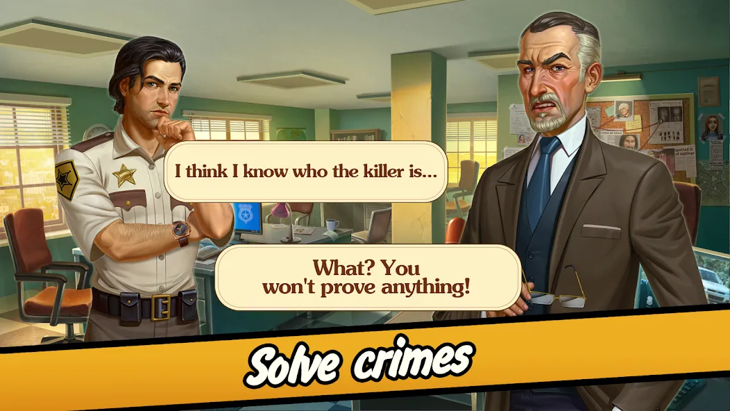 Скачать Solitaire Crime Stories Mod APK — Безлимитные подсказки и жизни — скриншот 4 Скачать Solitaire Crime Stories Mod APK — Безлимитные подсказки и жизни — скриншот 4