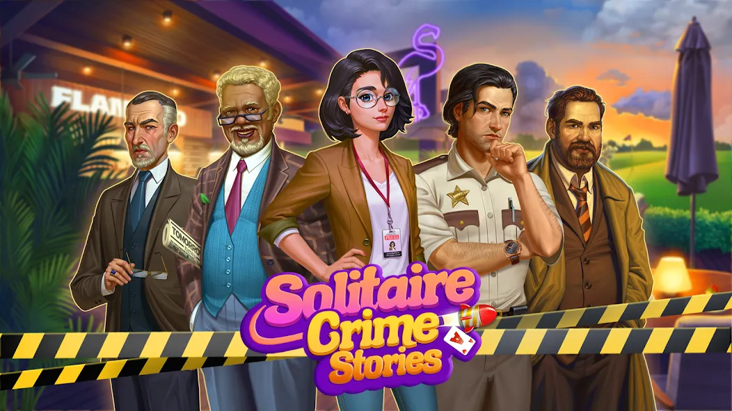 Скачать Solitaire Crime Stories Mod APK — Безлимитные подсказки и жизни — скриншот 5 Скачать Solitaire Crime Stories Mod APK — Безлимитные подсказки и жизни — скриншот 5