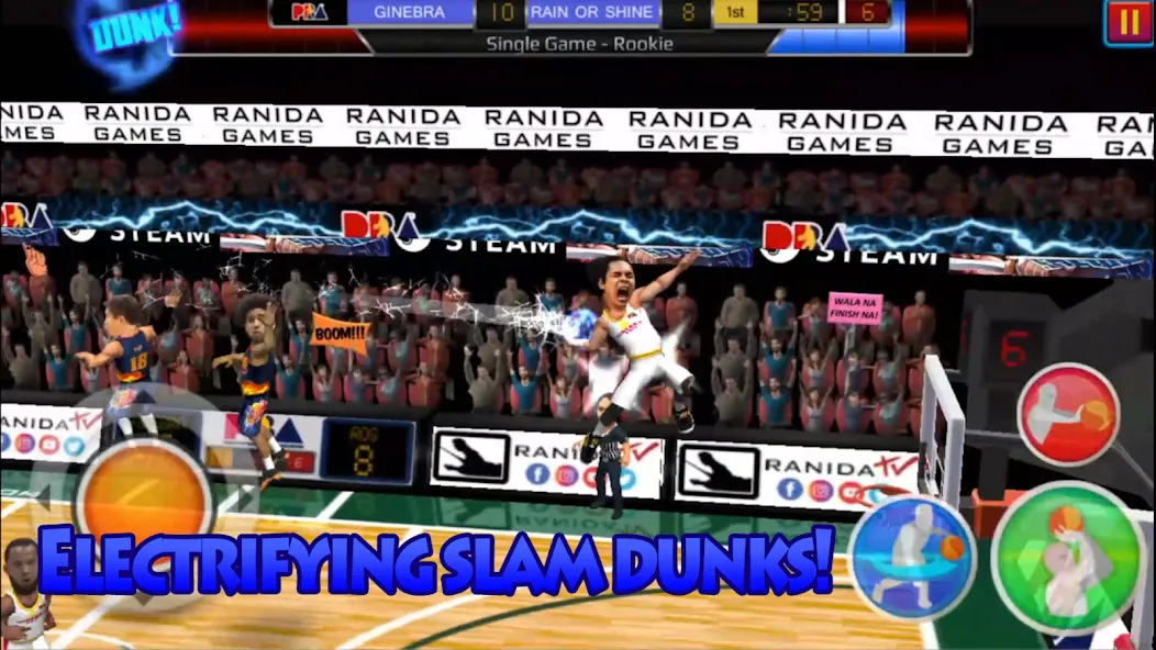 Basketball Slam! взлом APK — Безлимитные деньги и энергия — скриншот 2