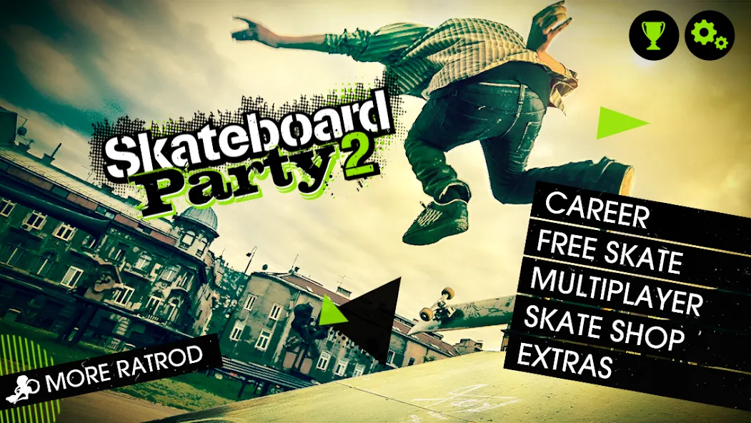 Скачать Skateboard Party 2 Mod APK — Много денег и все доски открыты — скриншот 2