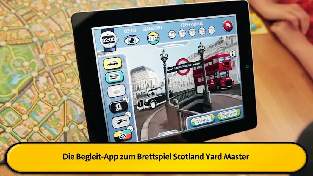 Scotland Yard Master взлом на Андроид — Безлимитные подсказки и открыты все уровни — скриншот 1 Scotland Yard Master взлом на Андроид — Безлимитные подсказки и открыты все уровни — скриншот 1