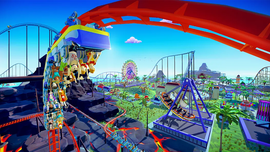 Скачать Real Coaster: Idle Game — Безлимитные деньги и все аттракционы — скриншот 1 Скачать Real Coaster: Idle Game — Безлимитные деньги и все аттракционы — скриншот 1