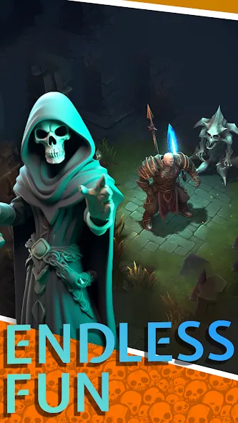 Скачать Necromancer Hero: Skeletons 3D бесплатно — Много денег и мощная армия — скриншот 2 Скачать Necromancer Hero: Skeletons 3D бесплатно — Много денег и мощная армия — скриншот 2