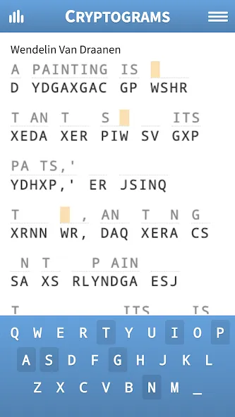Скачать Cryptograms · Decrypt Quotes на Андроид с модом — Без рекламы и все цитаты открыты — скриншот 1