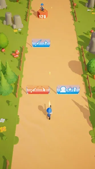 Mars Loot Run MOD APK скачать на Андроид — Неограниченные ресурсы и мощное оружие — скриншот 1