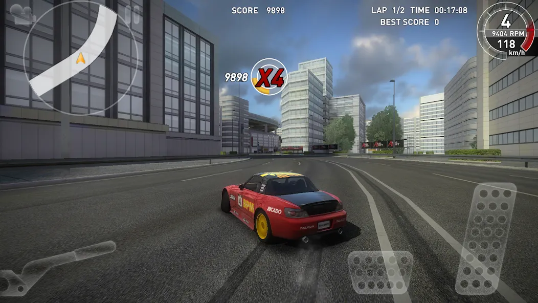 Мод Real Drift Car Racing Lite — Безлимитные деньги и открыты все машины, скачать APK — скриншот 1