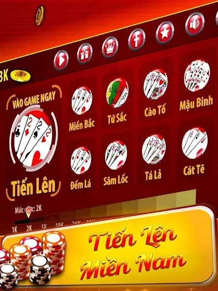 Скачать Tiến Lên Miền Nam - Tien Len Mod APK — Без рекламы и бесконечные монеты — скриншот 1 Скачать Tiến Lên Miền Nam - Tien Len Mod APK — Без рекламы и бесконечные монеты — скриншот 1