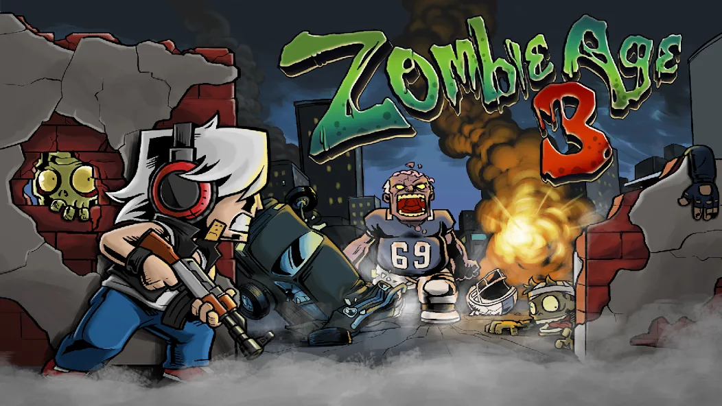 Скачать Zombie Age 3 Premium: Survival мод — Без рекламы и много денег — скриншот 1 Скачать Zombie Age 3 Premium: Survival мод — Без рекламы и много денег — скриншот 1