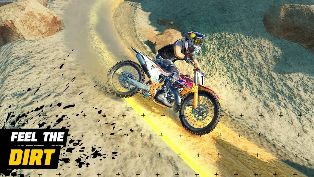 Dirt Bike Unchained: MX Racing взломанный APK — Безлимитные деньги и открыты все байки — скриншот 4 Dirt Bike Unchained: MX Racing взломанный APK — Безлимитные деньги и открыты все байки — скриншот 4