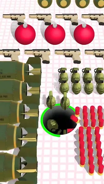 Скачать взлом Attack Hole - Black Hole Games — Безлимитные монеты и открыты все уровни — скриншот 3