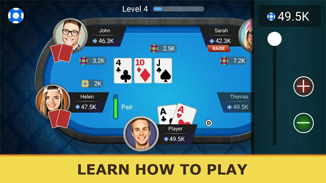 Poker Offline: Texas Holdem взлом APK — Безлимитные фишки и всё открыто — скриншот 3 Poker Offline: Texas Holdem взлом APK — Безлимитные фишки и всё открыто — скриншот 3