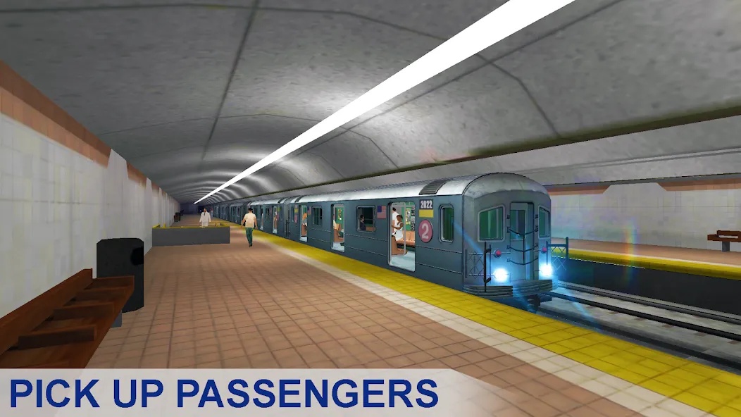 Subway Train Simulator MOD APK: Безлимитные деньги и все поезда — скриншот 2