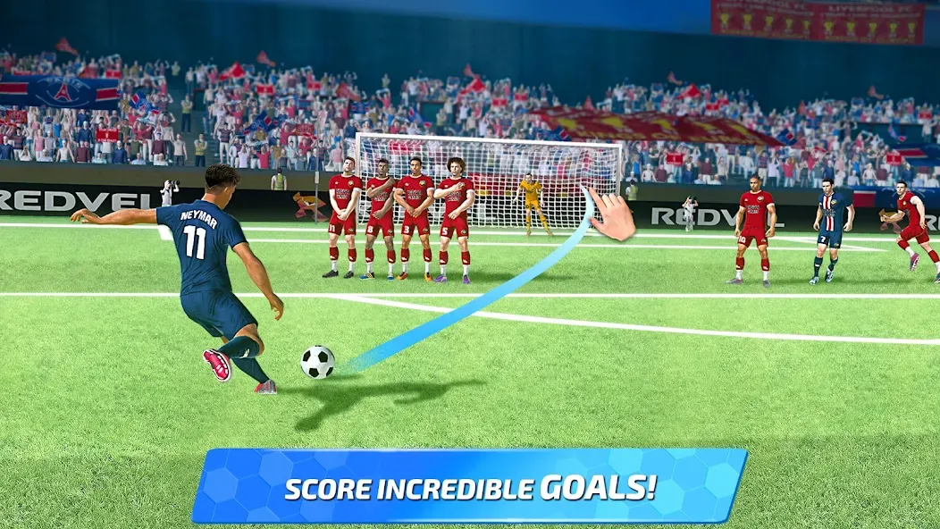 Soccer Star 24 Super Football взломанный APK — Безлимитные деньги и энергия — скриншот 1