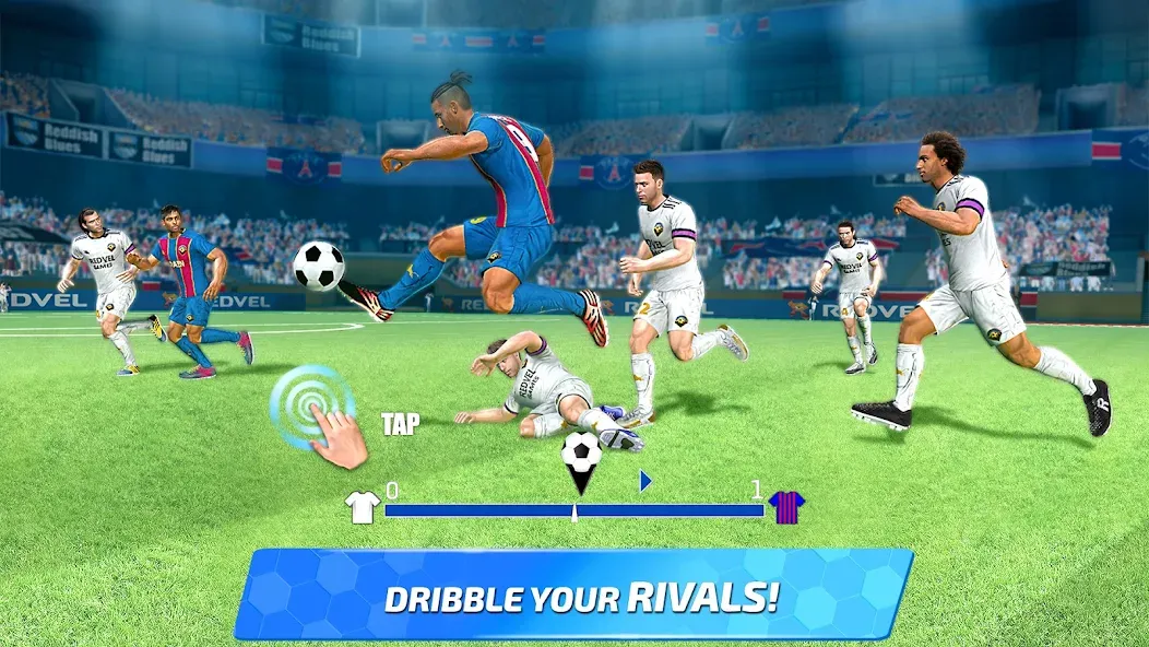 Soccer Star 24 Super Football взломанный APK — Безлимитные деньги и энергия — скриншот 2