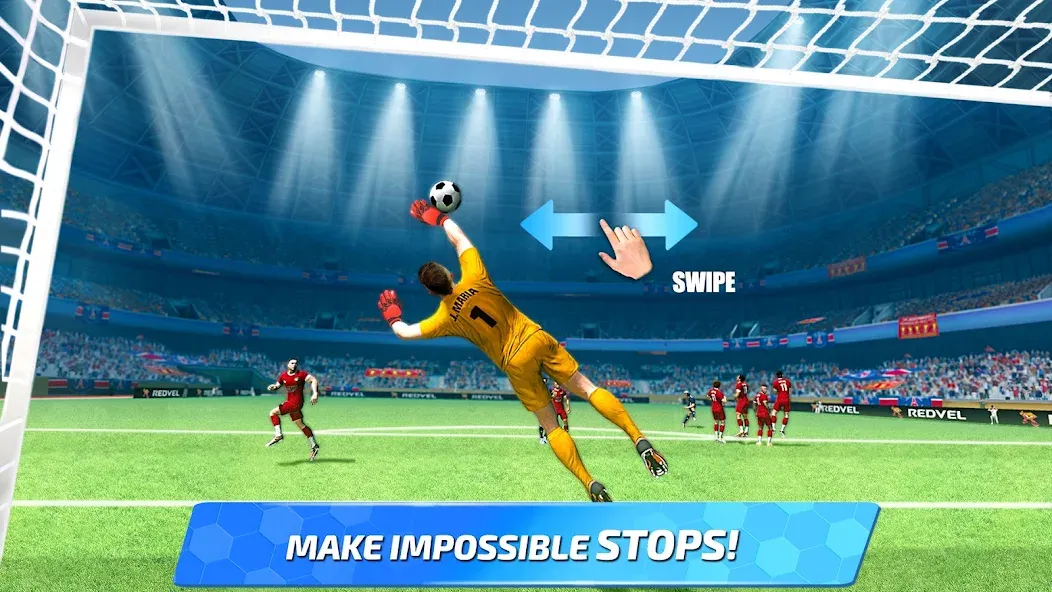 Soccer Star 24 Super Football взломанный APK — Безлимитные деньги и энергия — скриншот 3