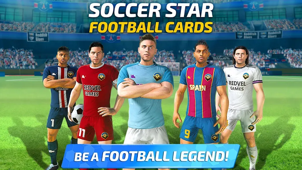 Soccer Star 24 Super Football взломанный APK — Безлимитные деньги и энергия — скриншот 4