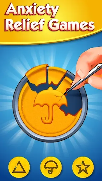 Antistress - Relaxing Games — скачать мод: Расслабляющие мини-игры без рекламы — скриншот 2