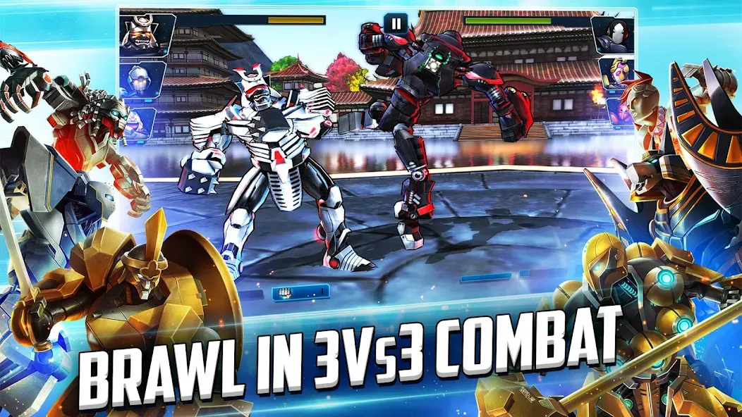 Скачать Ultimate Robot Fighting на Андроид с модом — Безлимитные деньги и энергия — скриншот 3 Скачать Ultimate Robot Fighting на Андроид с модом — Безлимитные деньги и энергия — скриншот 3