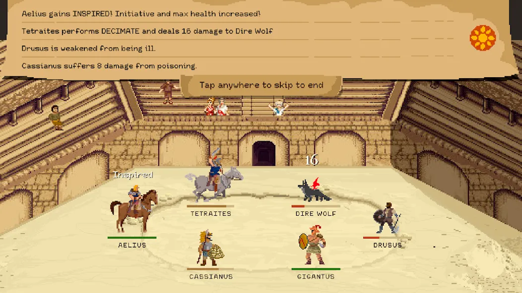 Скачать Gladiator manager Mod APK — Безлимитные деньги и ресурсы — скриншот 4 Скачать Gladiator manager Mod APK — Безлимитные деньги и ресурсы — скриншот 4