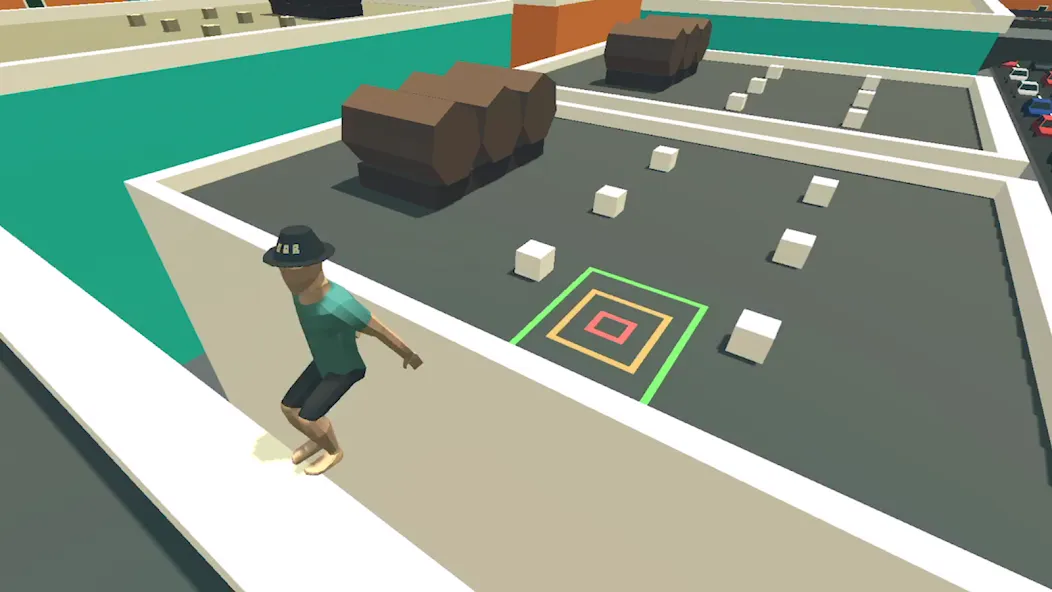 Скачать Flip Trickster - Parkour Simul на Андроид с модом — Безлимитные деньги и все уровни — скриншот 5