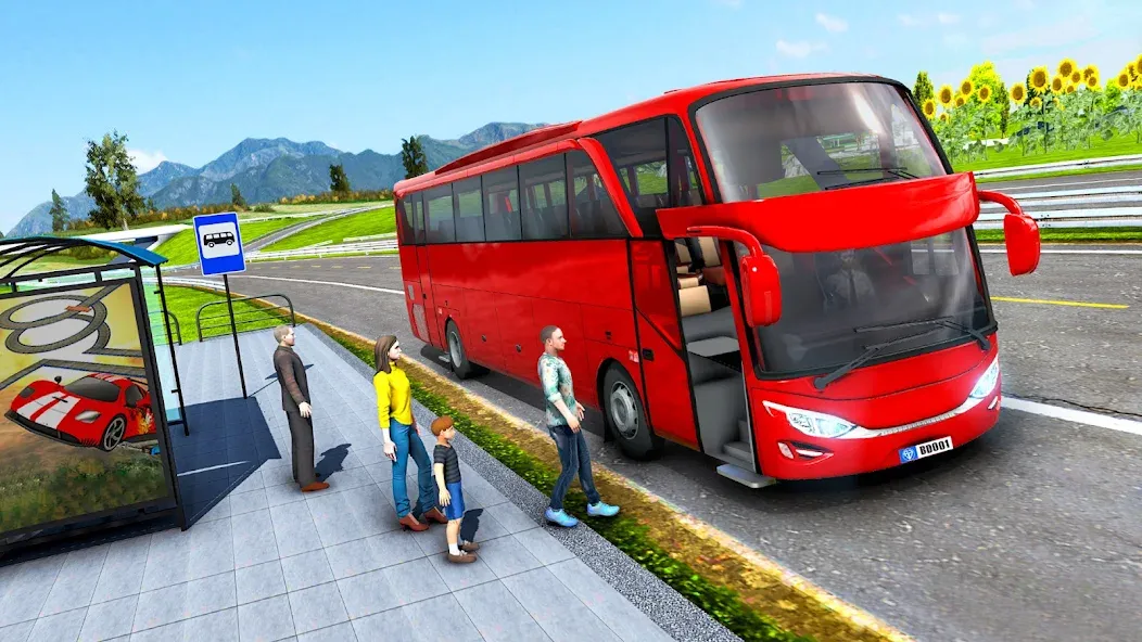 Highway Bus Simulator Bus Game взлом на Андроид — Безлимитное топливо и все автобусы открыты — скриншот 2 Highway Bus Simulator Bus Game взлом на Андроид — Безлимитное топливо и все автобусы открыты — скриншот 2